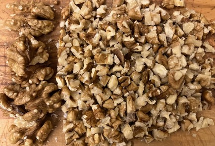 Фото шага рецепта Печенье с курагой сушеной вишней и грецкими орехами 175473 шаг 3  