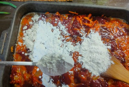 Фото шага рецепта Запеканка из куриной печени 175455 шаг 10  