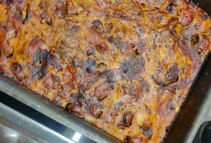 Фото шага рецепта Запеканка из куриной печени 175455 шаг 13  