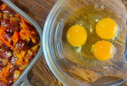 Фото шага рецепта Запеканка из куриной печени 175455 шаг 8  