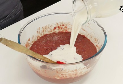 Фото шага рецепта Печеночный торт с морковью и луком 34150 шаг 4  