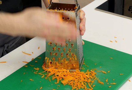 Фото шага рецепта Печеночный торт с морковью и луком 34150 шаг 8  