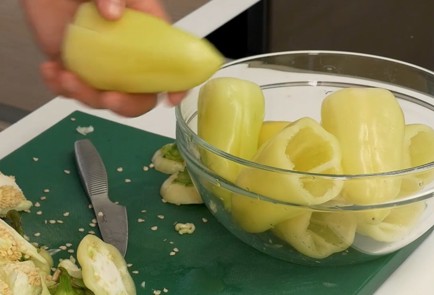 Фото шага рецепта Перцы фаршированные мясом и рисом 26665 шаг 5  