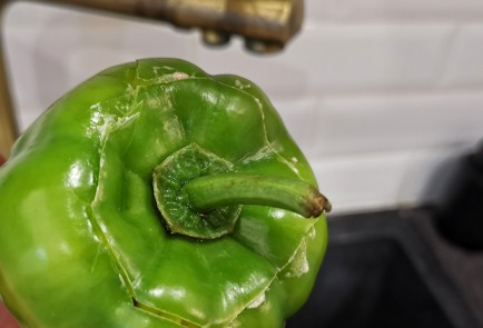 Фото шага рецепта Перец фаршированный грибами и баклажаном 173961 шаг 12  