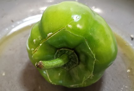 Фото шага рецепта Перец фаршированный грибами и баклажаном 173961 шаг 13  