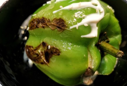 Фото шага рецепта Перец фаршированный грибами и баклажаном 173961 шаг 15  