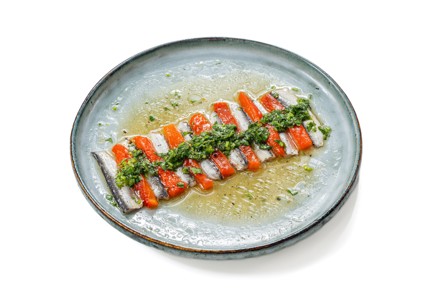 Фото шага рецепта Перец с килькой 176340 шаг 10  