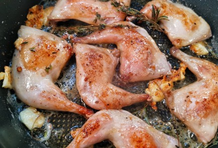 Фото шага рецепта Перепелиные ножки пофранцузски 174448 шаг 10  