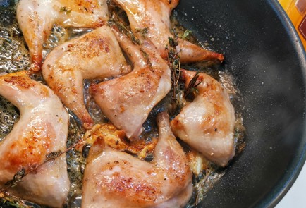 Фото шага рецепта Перепелиные ножки пофранцузски 174448 шаг 11  