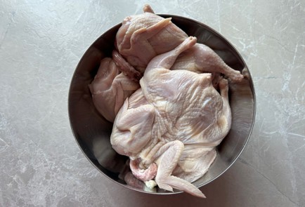 Фото шага рецепта Перепелки запеченные в рукаве 190015 шаг 2  