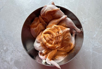 Фото шага рецепта Перепелки запеченные в рукаве 190015 шаг 5  