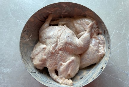 Фото шага рецепта Перепелки запеченные в рукаве 190015 шаг 6  