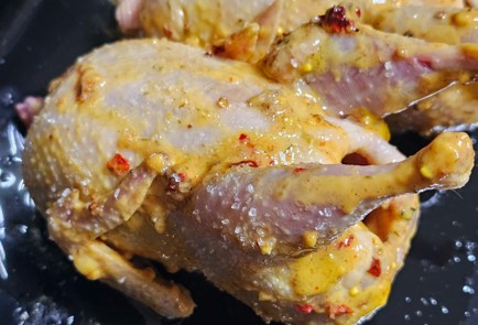 Фото шага рецепта Переплки в духовке в горчичном соусе 191241 шаг 6  