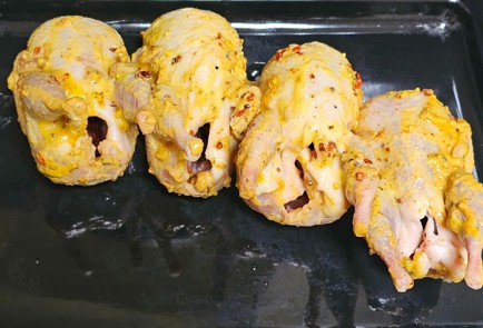 Фото шага рецепта Переплки в духовке в горчичном соусе 191241 шаг 7  