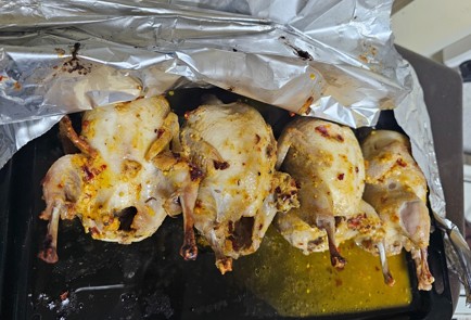 Фото шага рецепта Переплки в духовке в горчичном соусе 191241 шаг 9  