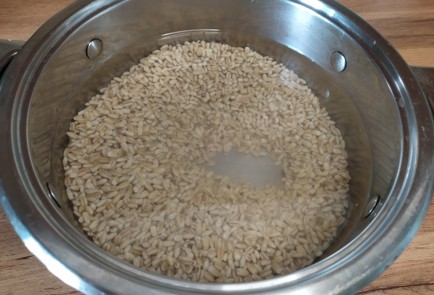 Фото шага рецепта Перловка с грибами и морковью 189393 шаг 2  