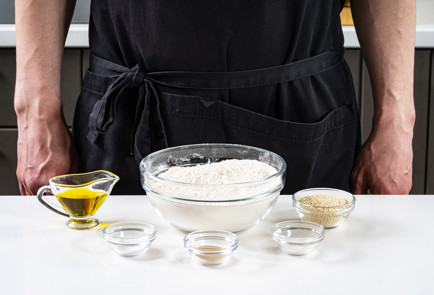 Фото шага рецепта Персидский хлеб 191656 шаг 1