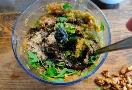 Фото шага рецепта Песто из инжира 174503 шаг 11  