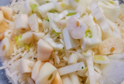 Фото шага рецепта Песто из салата кейл с розмарином 152245 шаг 3  