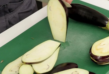 Фото шага рецепта Рулетики из баклажанов пхали бадриджани 125341 шаг 2  