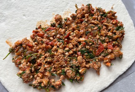 Фото шага рецепта Пицца кальцоне 186532 шаг 17  