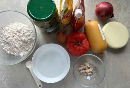 Фото шага рецепта Пицца подомашнему 190018 шаг 1  