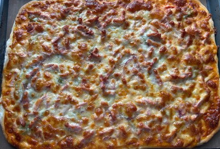 Фото шага рецепта Пицца подомашнему 190018 шаг 11  