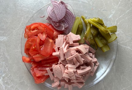 Фото шага рецепта Пицца подомашнему 190018 шаг 5  