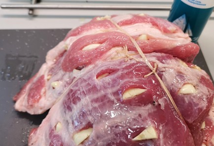 Фото шага рецепта Пикантная свиная шейка запеченная в рукаве 151287 шаг 18  