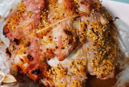 Фото шага рецепта Пикантная свиная шейка запеченная в рукаве 151287 шаг 22  