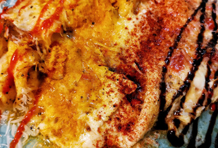 Фото шага рецепта Пикантный скрэмбл с помидорами и сыром 151509 шаг 29