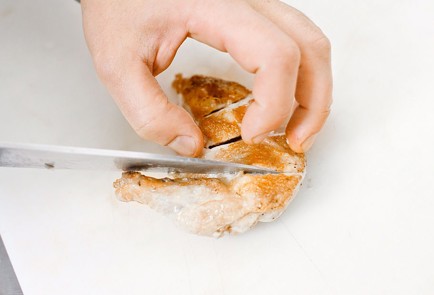 Фото шага рецепта Пирог из ризотто с куриной грудкой 30396 шаг 4  