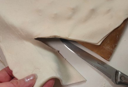 Фото шага рецепта Пирог из слоеного теста с курицей и картофелем 188916 шаг 19  