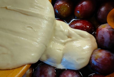 Фото шага рецепта Пирогперевертыш со сливами 190472 шаг 15  