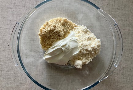 Фото шага рецепта Пирог с абрикосами и персиками 186962 шаг 1  