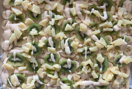 Фото шага рецепта Пирог с ананасами на рисовой муке 176110 шаг 11  