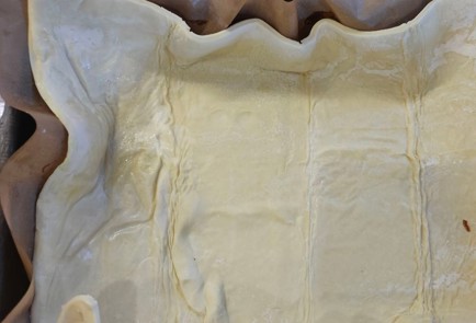 Фото шага рецепта Пирог с брокколи и шпинатом 176355 шаг 14  