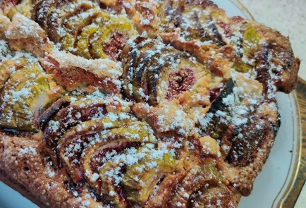 Фото шага рецепта Пирог с инжиром 189944 шаг 16