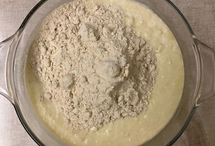 Фото шага рецепта Пирог с кабачком и грушей 189992 шаг 8  