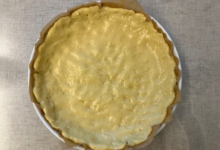 Фото шага рецепта Пирог с кабачком рукколой и сыром 189993 шаг 7  