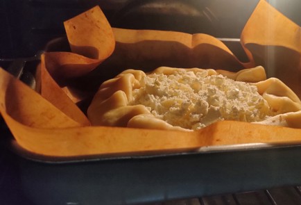 Фото шага рецепта Пирог с картофелем и фетой 191557 шаг 17  