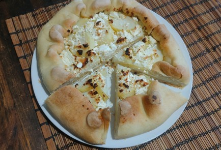 Фото шага рецепта Пирог с картофелем и фетой 191557 шаг 18  