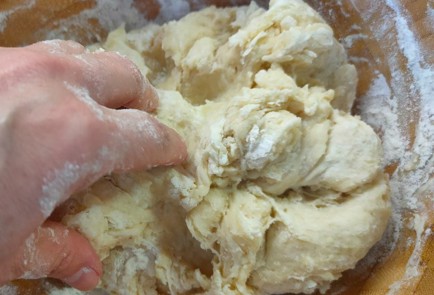 Фото шага рецепта Пирог с картофелем и фетой 191557 шаг 9  