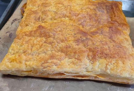 Фото шага рецепта Пирог с клубникой и сливками 176365 шаг 11  