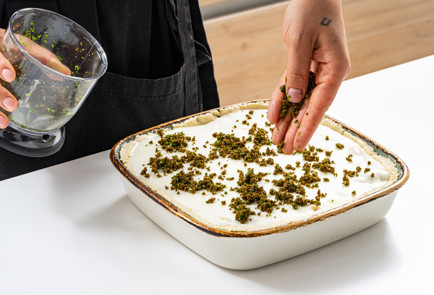 Фото шага рецепта Пирог с консервированной рыбой и капустой 190261 шаг 14  