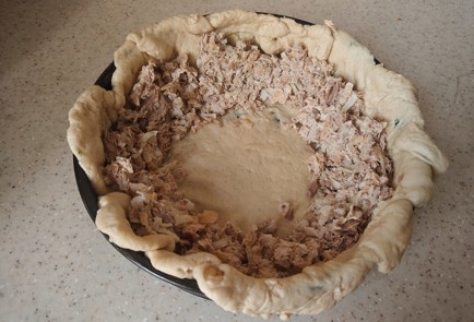 Фото шага рецепта Пирог с консервированным тунцом 186495 шаг 14  