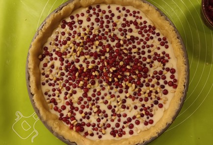 Фото шага рецепта Пирог с красной смородиной 190972 шаг 17  