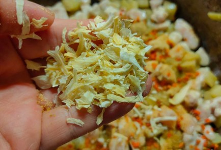 Фото шага рецепта Пирог с курицей и баклажаном 191173 шаг 10  