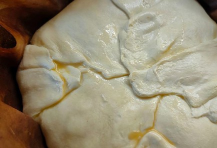 Фото шага рецепта Пирог с курицей и баклажаном 191173 шаг 18  