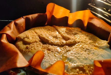 Фото шага рецепта Пирог с курицей и баклажаном 191173 шаг 21  